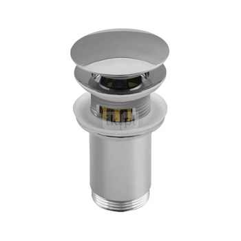 Zestaw odpływowy do umywalki PERFEXIM SPPMK00OW chromowany 2 3/4'', przycisk duży okrągły wypukły