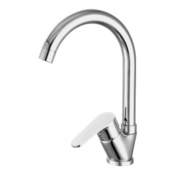 Deante Chaber Bateria zlewozmywakowa stojąca z wylewką U