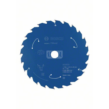 Ostrze do piły tarczowej bezprzewodowej Expert for Wood 184 x 1,6 / 1 x 20 T24