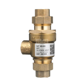9D-M3 1/2" Backflow Preventer 9D DN15 BACKFLOW PREVENTER 9D-M3 1/2"