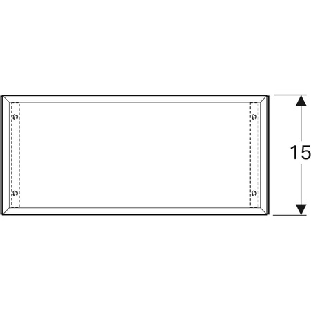Pojemnik do przechowywania Acanto, L33.5xB15.0xH6.9