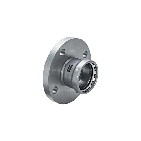 Przejście kołnierzowe z SC-Contur Megapress VIEGA 4259.1XL Jednoczęściowy, stal (Cynk/nikiel) / stal, 2 1/2'' (kołnierz x mz), (głębokość: 28 mm) z uszczelką