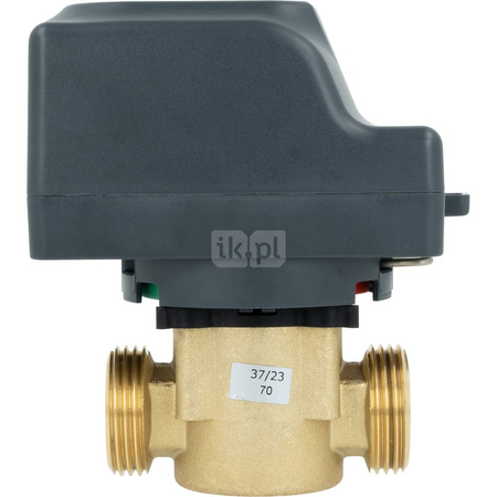 Zawór 3-drogowy AZV 647, G1" kątowe, DN20, Kvs 5,5, 230 V AC, AB-B