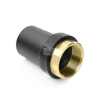 Przejście PE/mosiądz GW 20 x 1/2" FOX