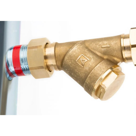 Grupa pompowa AFRISO BPS 991 AP nakrętka x GW 1'' x 3/4'', z zaworem mieszającym, z zaworem termostatycznym, z pompą obiegową