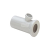 Rura przyłączeniowa przeznaczenie: WC, tworzywo sztuczne, nr wzoru 3815.2 DN1: 100 L: 175 DN2: 50 wykonanie: biały alpejski