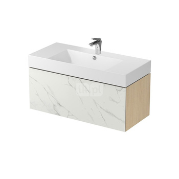 SZAFKA PODUMYWALKOWA INVERTO CALACATTA 100