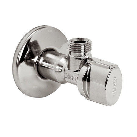 Zawór wodny ARCO A80 kątowy (pokrętło NOVA) - 2 szt. gz 1/2'' x gz 3/8''