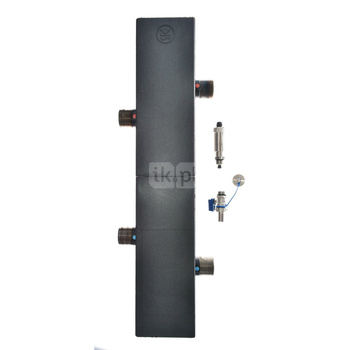 Sprzęgło hydrauliczne QIK 2:2 HS2, odp. automat, zaw. spust, izolacja, 6 m3/h 102 kW