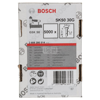 GWÓŹDŹ SK50 30G 1.2MM 5'000 PC