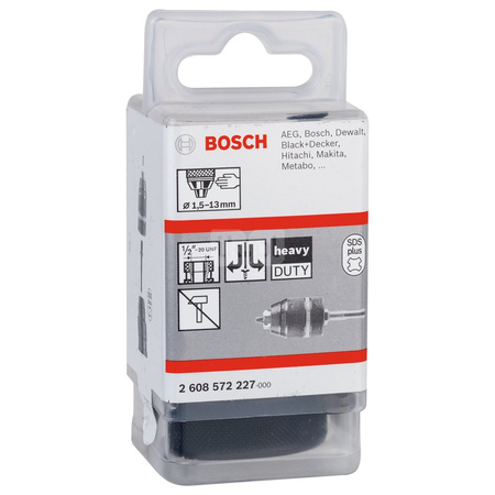 UCHWYT SZYBKOZACISKOWY + SDS ADAPTER