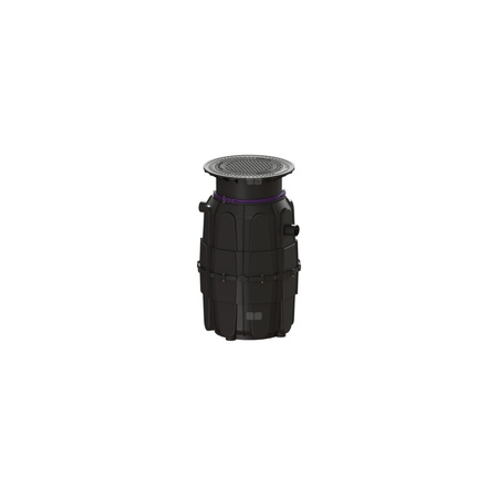 Separator tłuszczu EasyClean ground Modular Standard (T:295-480mm), NS 2 pokrywa klasy D