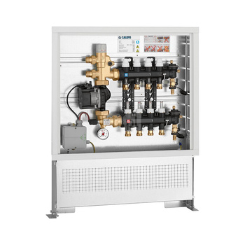 Zespół regulacyjny – regulacja stałotemperaturowa - bez skrzynki 3/4" GZ x 4