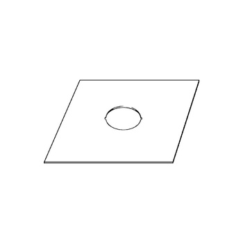 Mata uszczelniająca, guma / czarny, fi: 145 L: 500 B: 500 do odpływów prysznicowych VIEGA 4948.39