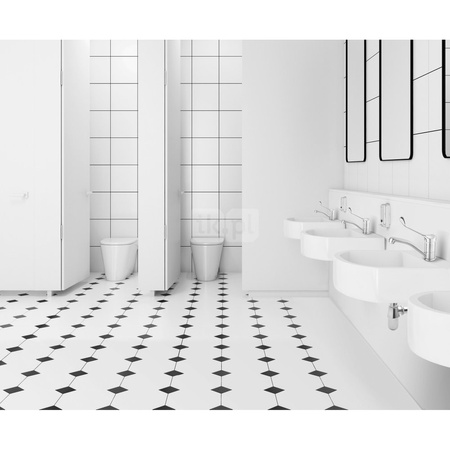 Bateria umywalkowa FERRO TIGA VERDELINE MEDICO, chrom, obrotowa, obrotowa wylewka