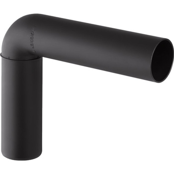 Kolano przyłączeniowe GEBERIT Silent-PP, PP / PP, 50 mm, DN 50 x 58 mm x DN 50 (końcówka wciskowa x końcówka wciskowa), (głębokość: 109 mm)