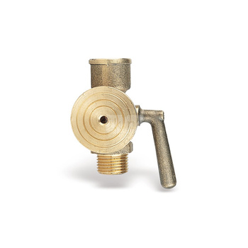 Zawór zamykający do manometru z kołnierzem pomiarowym 1/4" RUBINETTO PORTAMANOMETRO RF 1/4