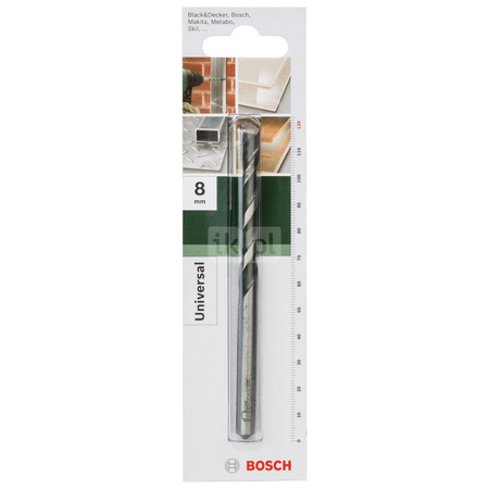 Wiertła wielozadaniowe D = 8,0 mm, L = 120 mm