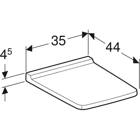 Deska sedesowa Xeno2 wolnoopadająca