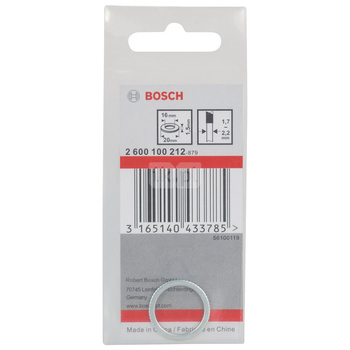 PIERŚĆIEŃ REDUKCYJNY 20X16X1,5