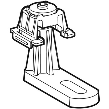 Nogi montażowe krótkie, do powierzchni natryskowej Geberit Setaplano