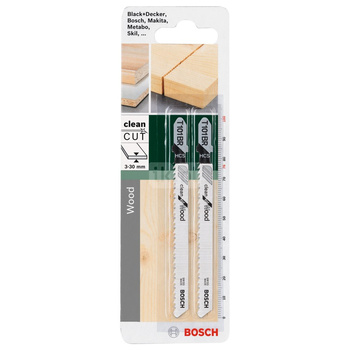 Brzeszczot do wyrzynarek, HCS, T 101 BR Clean for Wood