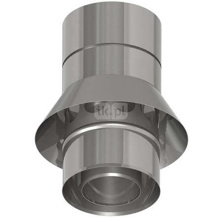 Przejście TWIN na DWECO 2.0 i zasysem powietrza fi80mm