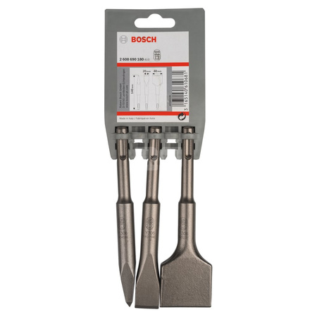 DŁUTO SDS PLUS STUBBY- 3PCS SET