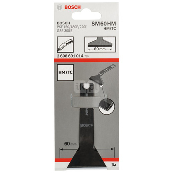 Nóż do skrobaka SM 60 HM