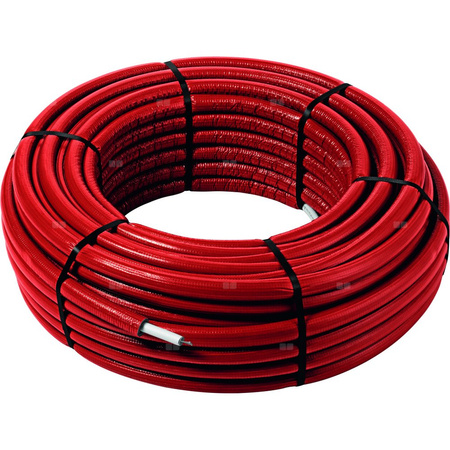 Smartpress/Pexfit Pro-rura wielowarstwowa wyposażenie, Otulina izolacyjna 6 mm (λ=0,040 W/mK), folia ochronna z PE, nr wzoru 4705.5