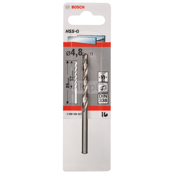 WIERTŁO STAND. HSS-G 135 '4,8/52MM