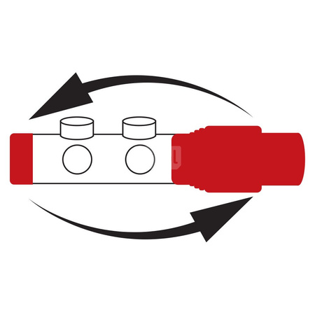 Dekoracyjny zestaw termostatyczny zespolony, kątowy, chrom