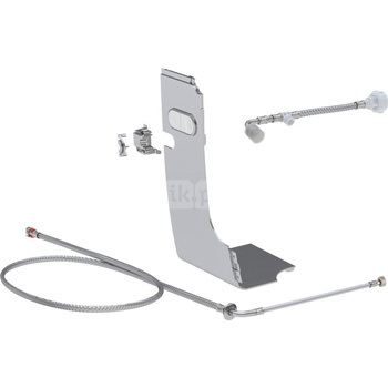 Zestaw przyłączeniowy AquaClean Mera do spłuczek podtynkowych Kappa 19.5cm chrom