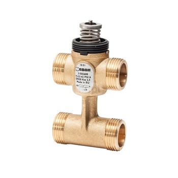 Zawór trójdrożny regulacyjny ESBE VLG142 PN16 15-0,6 G1/2'' mosiądz GZ DN 15, kl. ciśn. PN 16 0.63 Kvs