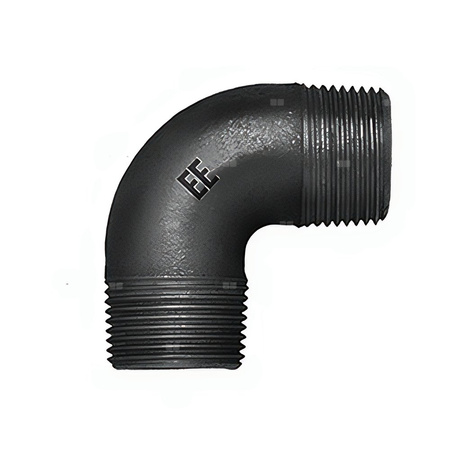 Kolano 90' ODLEWNIA ZAWIERCIE 94/94 żeliwo (czarne) 3/4'' (GZ x GZ)