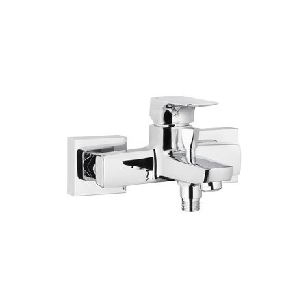 Bateria wannowa ścienna KFA Armatura MOKAIT, kolor chrom