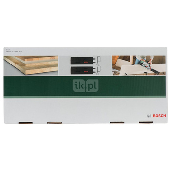 2-częściowa szyna prowadząca z tworzywa sztucznego, z zaciskami 700 mm (2 x 350 mm)