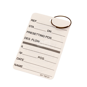 Etykieta identyfikacyjna do zaworów STA…