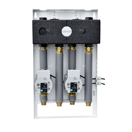 CONCEPT Zestaw MIX-BOX 4 – z grupami GP/GP MIX BOX 20, z pompami Grundfos UPM3S Auto 15-60