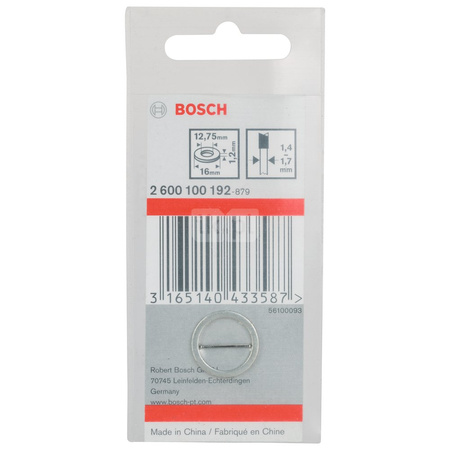 PIERŚCIEŃ REDUKCYJNY 16X12,75X1,2