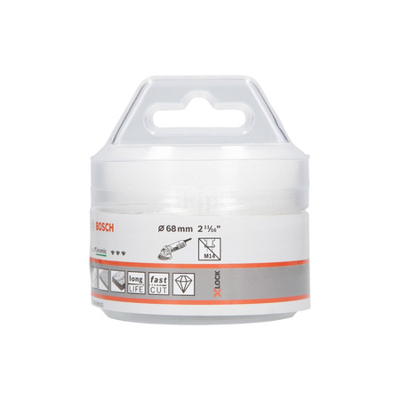 Diamentowa przecinarka Best for Ceramic Dry Speed 68x35 z systemem X-LOCK 68 x 35 mm