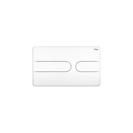 Przycisk uruchamiający do WC Prevista Visign for Style 23 nr wzoru 8613.1 płytka maskująca: tworzywo szt. biały alpejski klawisz: tworzywo szt. biały alpejski