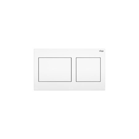 Przycisk do WC ekspozycyjny Prevista Visign for Style 21 nr wzoru 8611.19 płytka maskująca: tworzywo szt. biały alpejski klawisz: tworzywo szt. biały alpejski