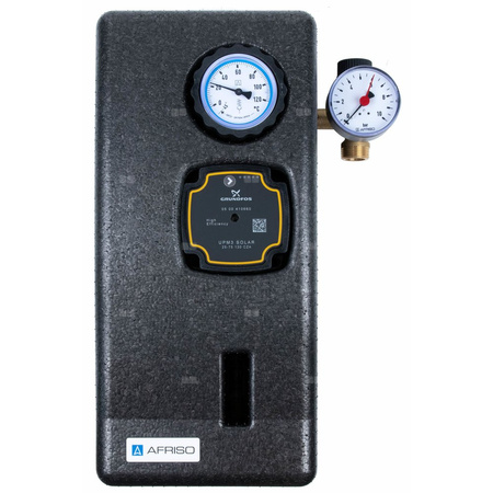 Grupa pompowa AFRISO PrimoSol 130-1 GZ 1'' x 1'', z izolacją, z pompą obiegową