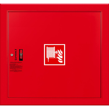 Hydrant DN25 wnękowy, wąż 20m, zamek patent, RAL 3000