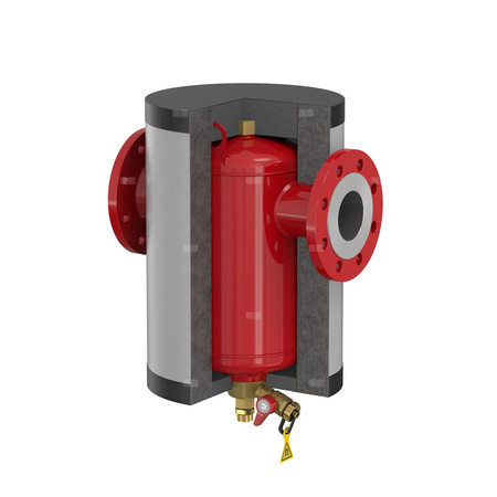 Płaszcz izolacyjny FLAMCO MEIBES Clean IsoPlus 100, fi 380 mm, wysokość 615 mm do separatora