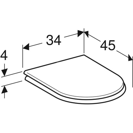 SOLO Deska sedesowa miękka, zawiasy plastikowe