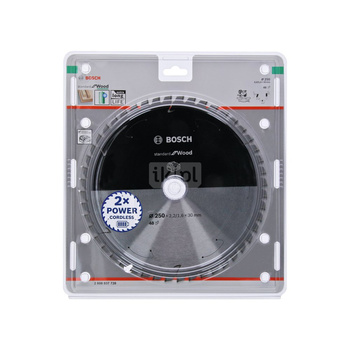 Ostrze do piły tarczowej bezprzewodowej Standard for Wood 254 x 2,2 / 1,6 x 30 T40