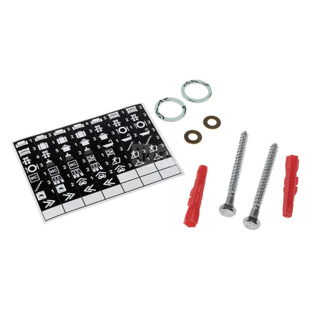 Rozdzielacz do ogrzewania podłogowego AFRISO ProCalida VA 1C 12-obieg. stal nierdzewna GZ 1'' x Euroconus 3/4''