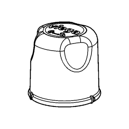 Dzwon, tworzywo sztuczne / żółty do odpływów prysznicowych VIEGA 696599